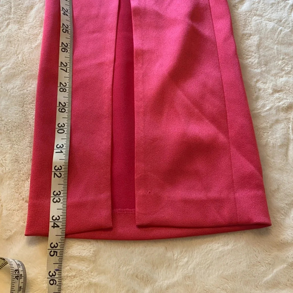 New! Alice + Olivia Jody High Waisted Front Slit Pant Candy Color 33567 - Picture 11 of 16